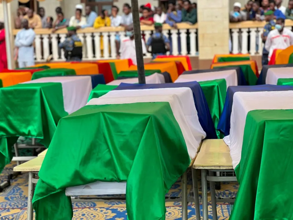 Guinée : Les 36 morts de l’éboulement de Dar-es-Salam, dont 17 Sierra-Léonais inhumés ce vendredi a Bambéto