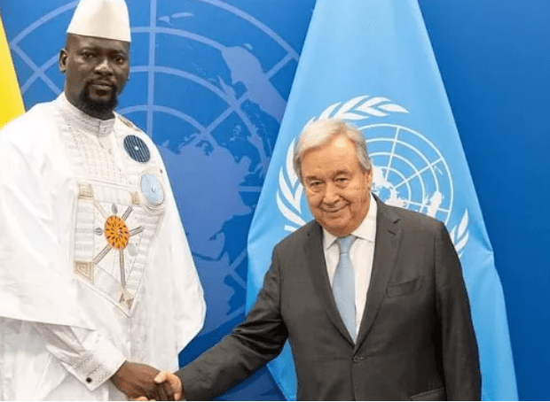 ONU : Antonio Guteres promet d’accompagner la Guinée dans la réussite du processus de Transition